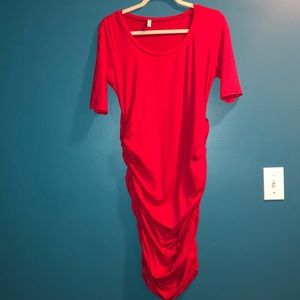 Maternity Red Dress
